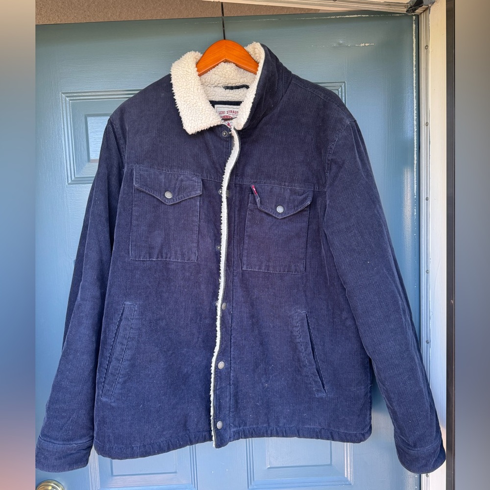 Levi’s Corduroy Jacket Blue - XL